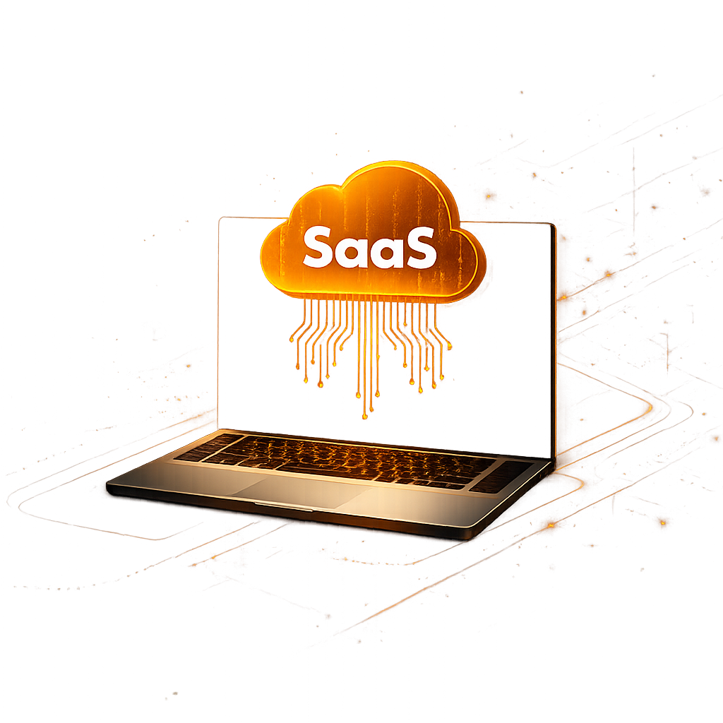 Software and SaaS operating model visual